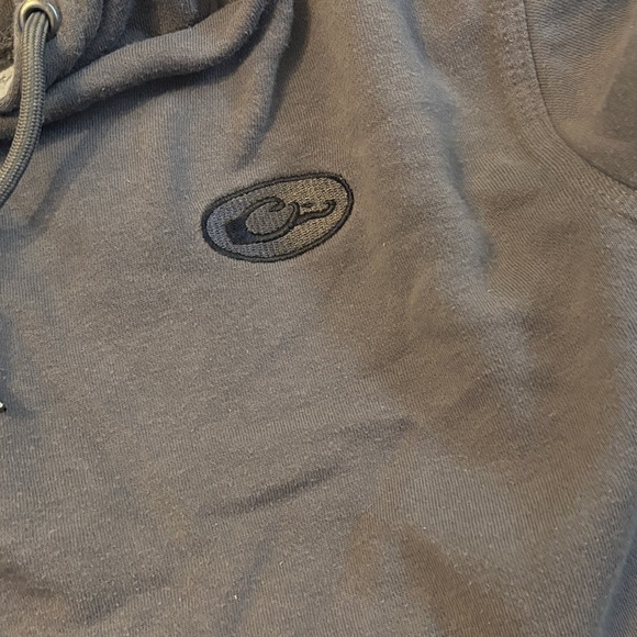 Drake Men's Charcoal Hoodie - Picture 3 of 3
